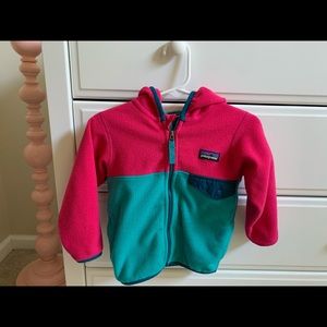 Patagonia fleece jacket 12-18 months